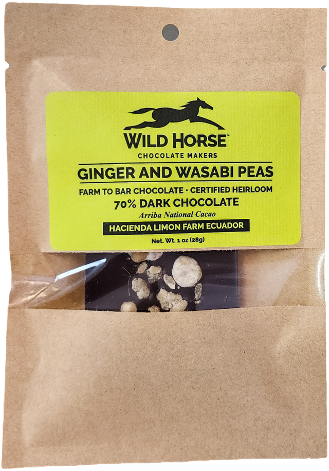 Ginger and Wasabi Peas