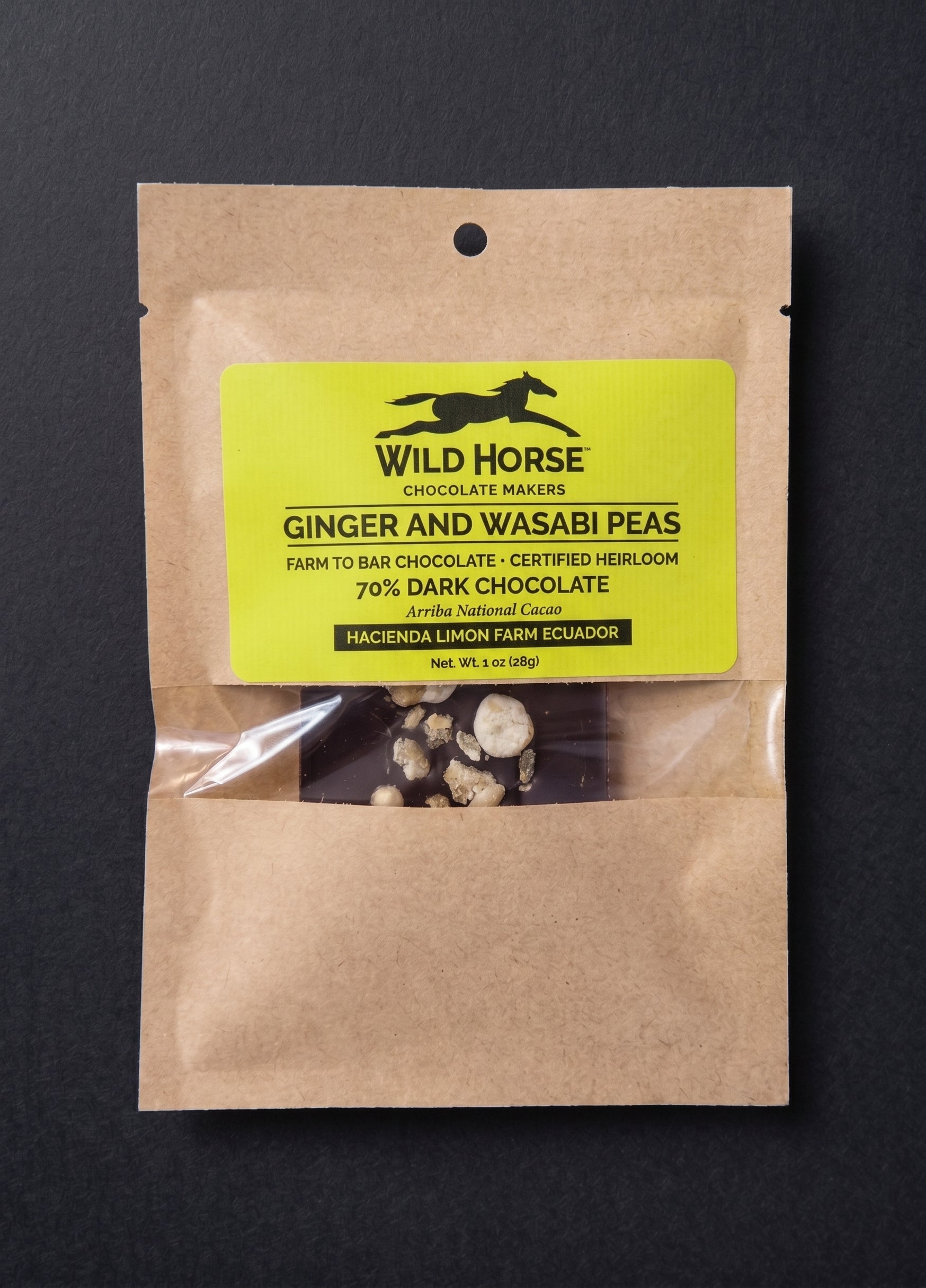 Ginger and Wasabi Peas